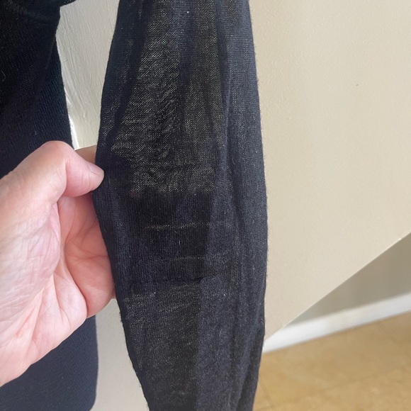 GUCCI LONG SLEEVE BLACK TOP - Picture 12 of 14